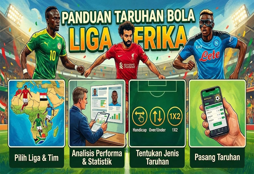 Cara Menggunakan Taruhan Bola Liga Afrika